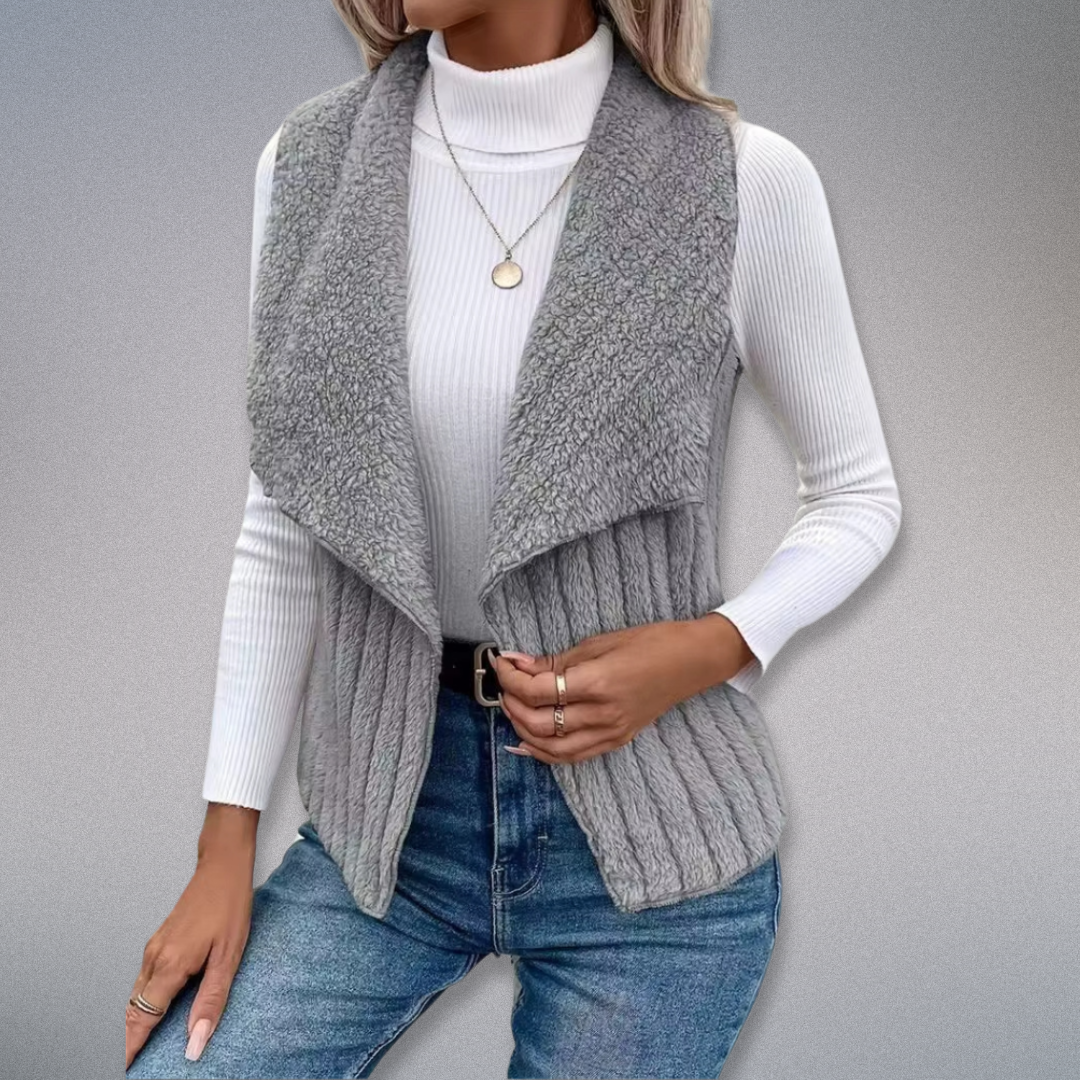 Kvinders Cardigan Casual Solid Farve Blødt Stof 1
