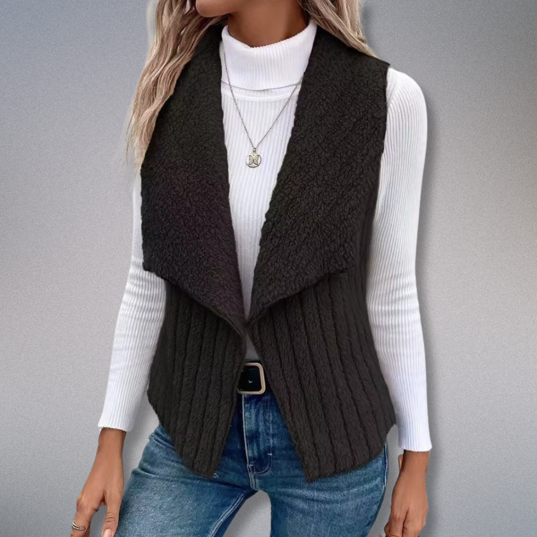 Kvinders Cardigan Casual Solid Farve Blødt Stof 3