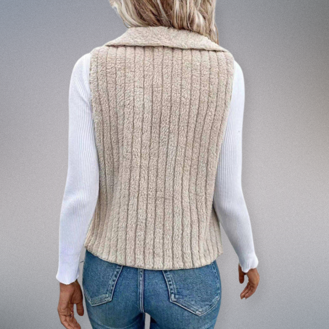 Kvinders Cardigan Casual Solid Farve Blødt Stof 7