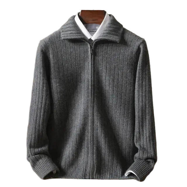 Kvinders Cardigan med Moderne Stribedesign 0