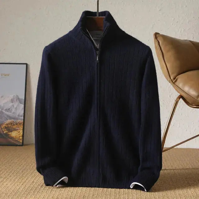 Kvinders Cardigan med Moderne Stribedesign 7