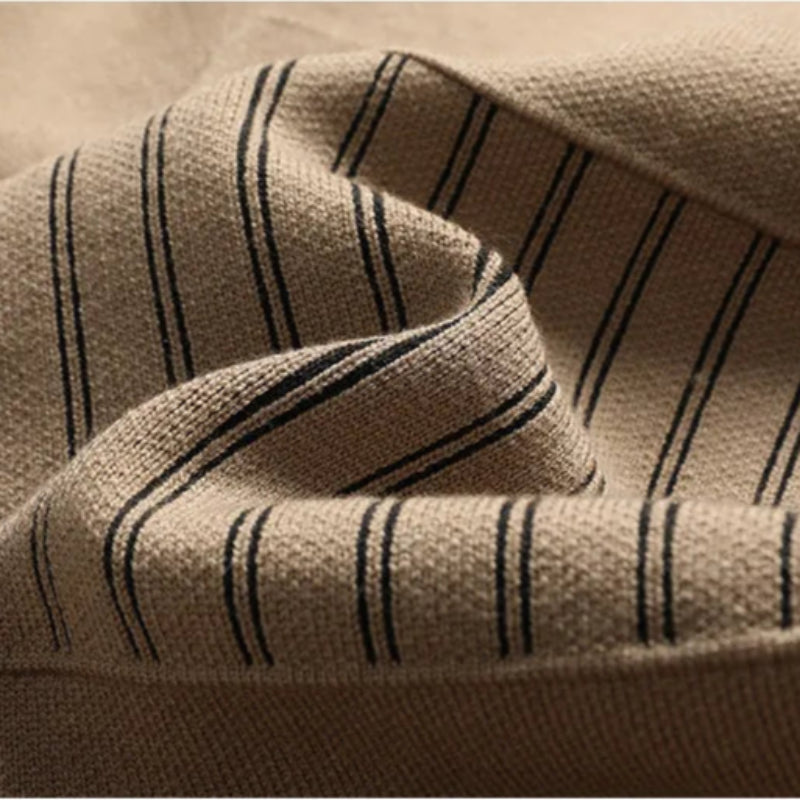 Kvinders Cardigan med Polokrave og Slank Silhuet 4