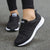 Kvinders Casual Sko Åndbar Mesh Flade Sneakers 0