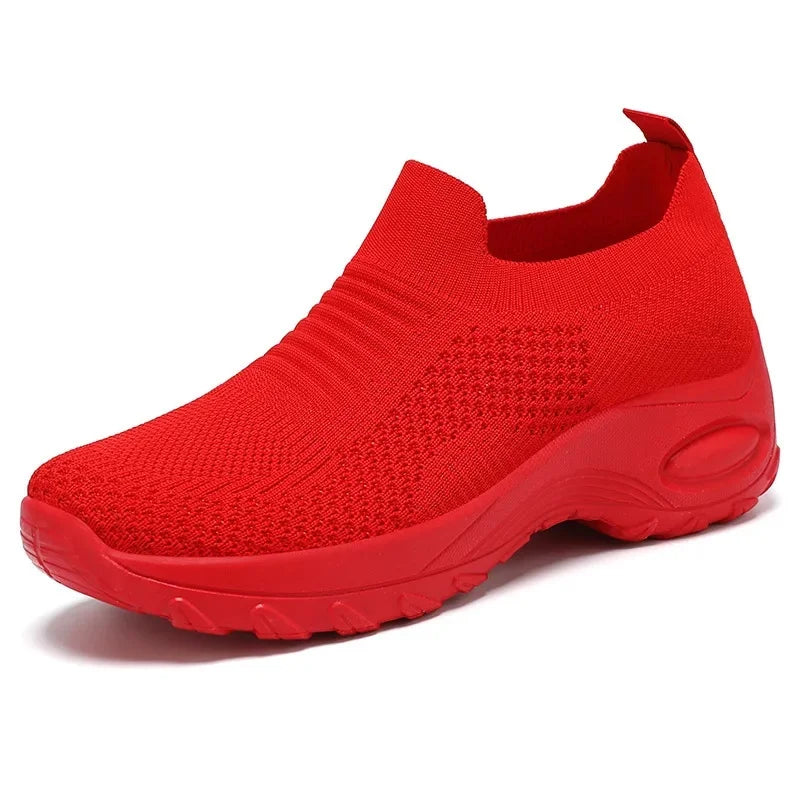 Kvinders Casual Sko Åndbar Mesh Komfortable Sko 9