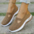 Kvinders Casual Sneakers Letvægts Åndbart Stof Flad Sål 8