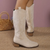 Kvinders Cowboy Støvler Klassisk Design 3