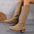 Kvinders Cowboy Støvler Klassisk Design 4