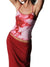 Kvinders Crop Top Blomsterprint Rygløs Spaghetti Strop 0