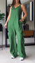 Kvinders Denim Jumpsuit V-Hals Komfortabel 9