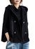Kvinders Denim Trench Vest med Hætte og Knapper 0