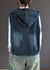 Kvinders Denim Veste med Lynlås og Lommer 3