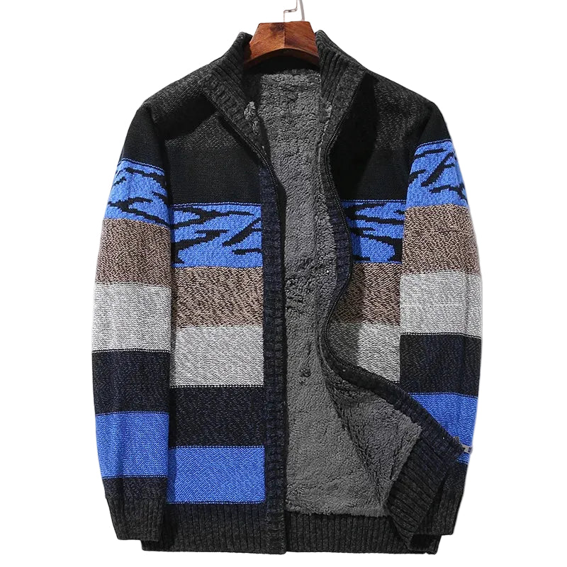 Kvinders Farveblok Cardigan Moderne 0