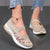 Kvinders Flade Sko Åndbart Mesh Casual Sommerfootwear 1