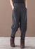 Kvinders Fleece Bukser Med Lommer Patchwork Design 1
