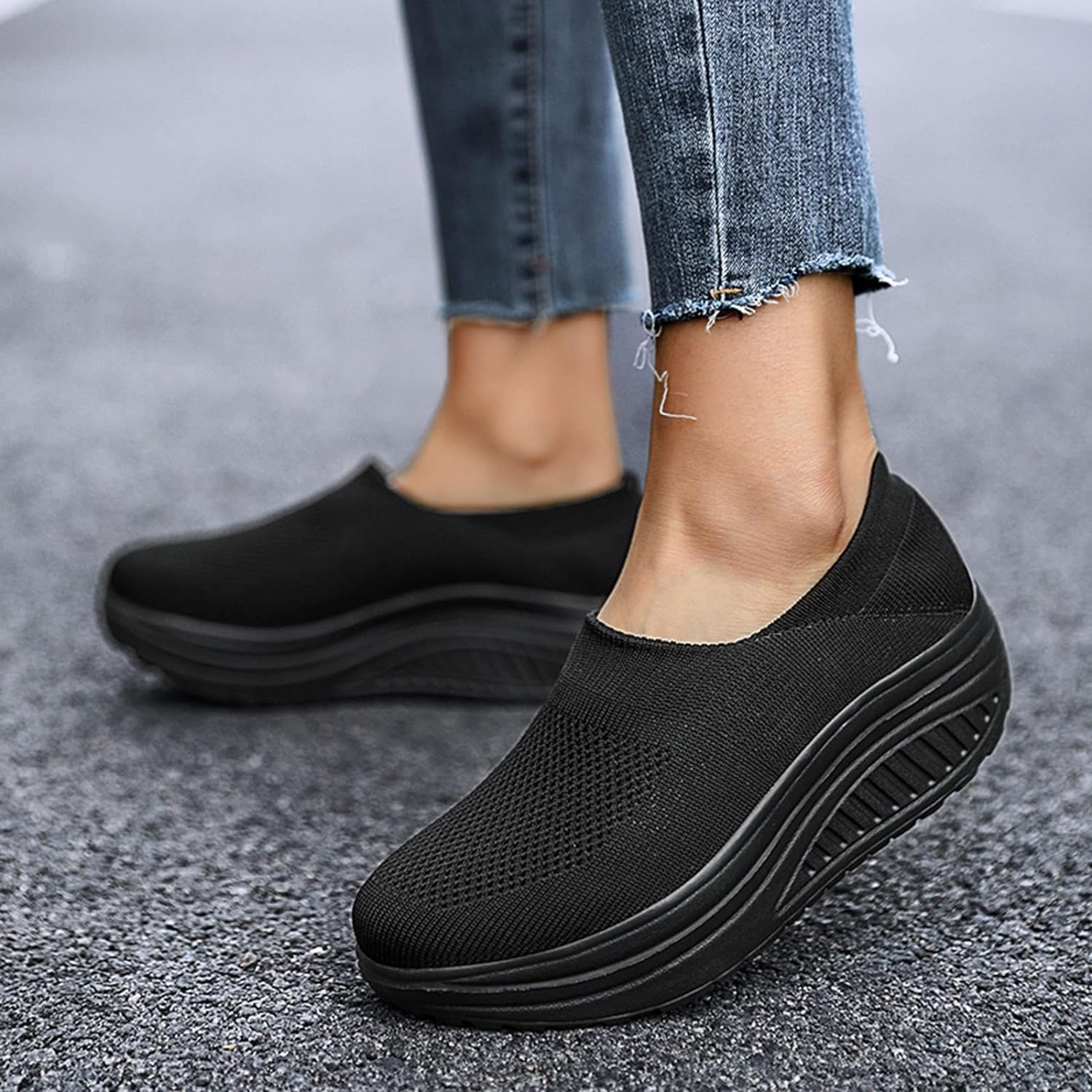 Kvinders Flip Flop Sneakers Orthopedisk Sål Letvægtsdesign 5