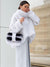 Kvinders Fluffy Langærmet Pullover Sweater 9