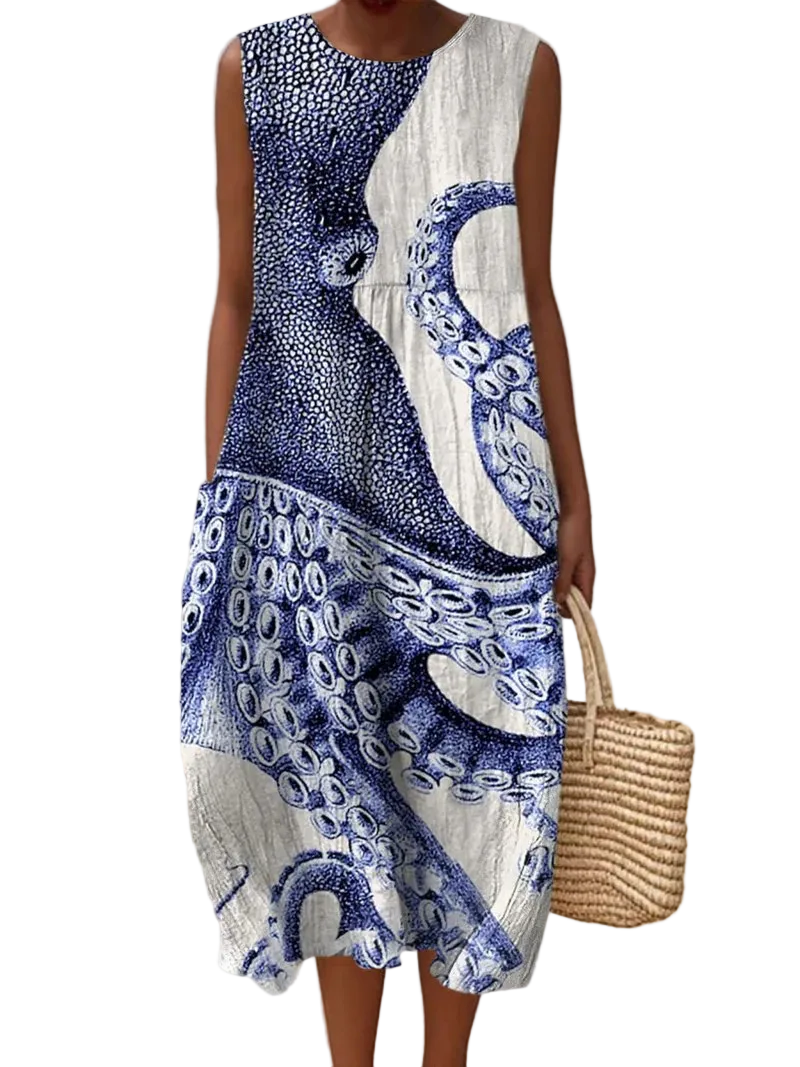 Kvinders Fritidskjole Let og Afslappet 0