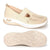 Kvinders Gå-Sko Slip On Åndbar Tekstil Med Memory Foam Indersål 10