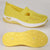 Kvinders Gå-Sko Slip On Åndbar Tekstil Med Memory Foam Indersål 7