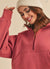 Kvinders Half Zip Top Funnel Neck Let Stof 1