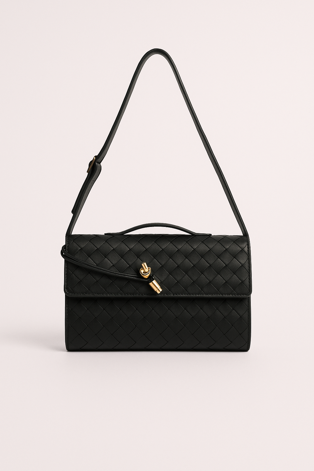 Kvinders Håndtaske Flettet Design 1