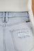 Kvinders Høj Talje Distressed Jeans Lys Denim 3