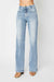 Kvinders Høj Talje Retro Jeans Medium Denim 2