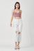 Kvinders Høj Talje Straight Crop Jeans 4