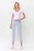 Kvinders Høj Talje Straight Jeans Lys Denim 3
