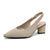 Kvinders Højhælede Sko Slingback Blød Strikket Struktur 11