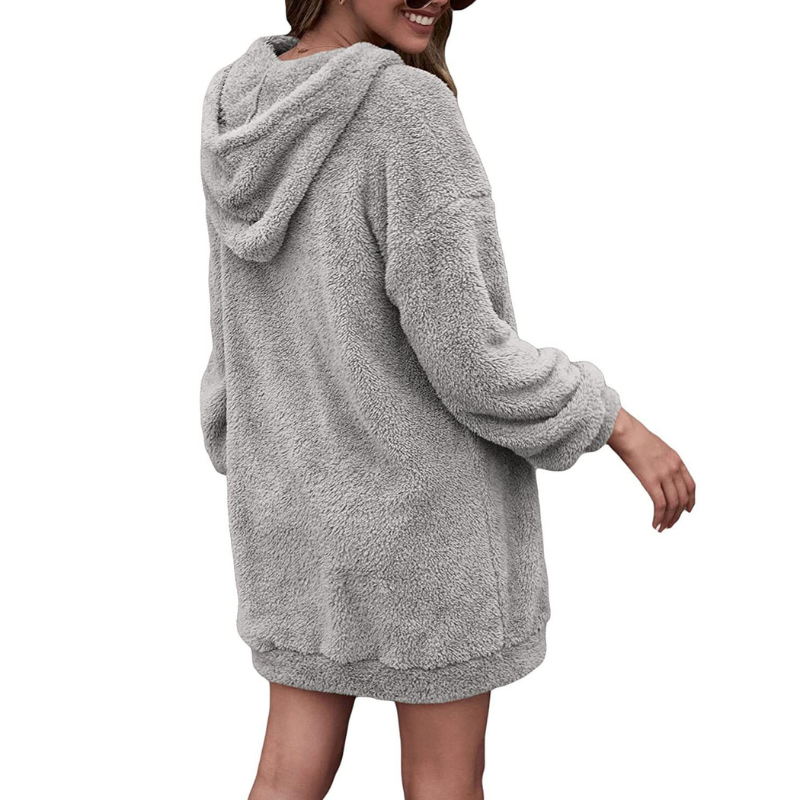 Kvinders Hoodie Blød Polyester 3