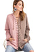 Kvinders Hoodie Farveblok Terry Strik 0