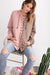 Kvinders Hoodie Farveblok Terry Strik 2