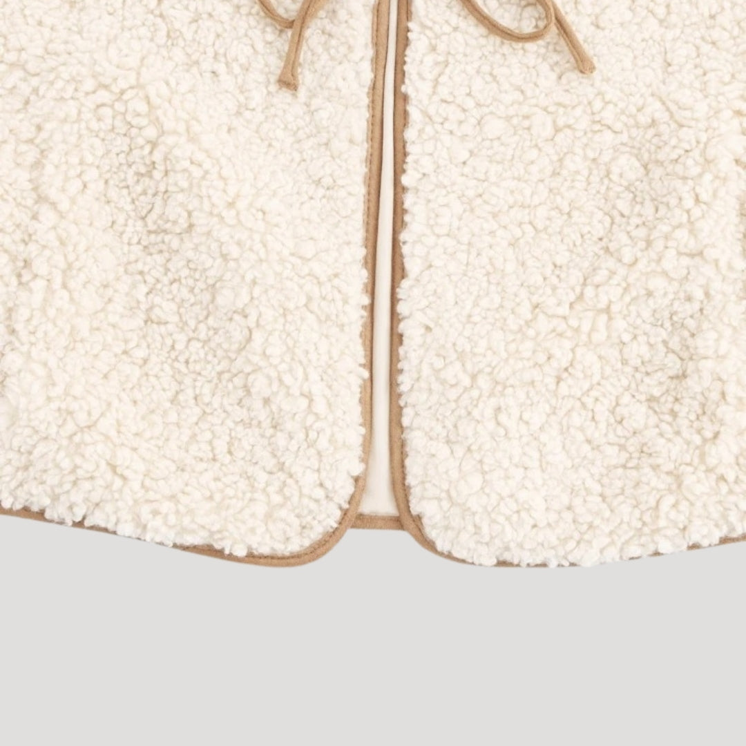 Kvinders Hyggevest Med Bindefront Casual 4