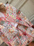 Kvinders Jakke Rund Hals Blomsterprint Polyester 1
