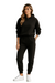 Kvinders Joggingpak Minimalistisk Tapered Blødt Stof 0