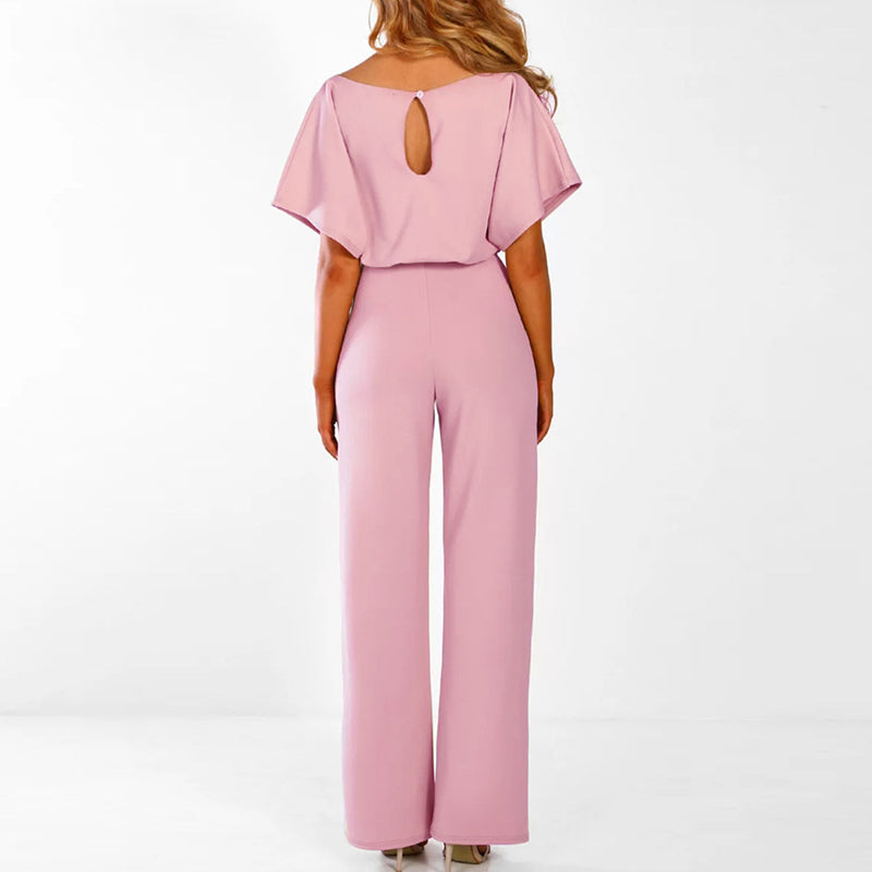 Kvinders Jumpsuit Casual Letvægts Åndbart Stof 4