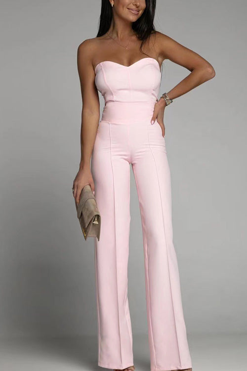 Kvinders Jumpsuit Høj Talje Moderne Design 4