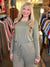 Kvinders Jumpsuit Langærmet Oliven 1