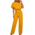 Kvinders Jumpsuit Løs Pasform Bomuldsblanding 3