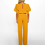 Kvinders Jumpsuit Løs Pasform Bomuldsblanding 4