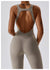 Kvinders Jumpsuit V-Hals Tætsiddende Nylon 3
