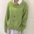 Kvinders Kashmir Cardigan med Asymmetrisk Knappedetaljer 6
