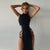 Kvinders Kjole Bodycon Mock Neck Blødt Stretch Stof 1
