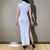 Kvinders Kjole Bodycon Mock Neck Blødt Stretch Stof 3