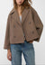 Kvinders Kort Dobbeltradet Blazer Chic 5