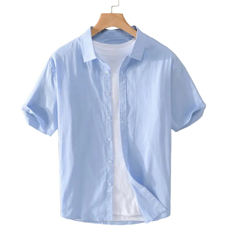 Kvinders Kortærmet Skjorte Afslappet Stil 0