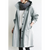 Kvinders Lang Trenchcoat med Hætte 8