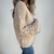 Kvinders Langærmet Cardigan Chunky Strik 4