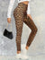 Kvinders Leggings Luipaardprint Stretch Polyester 1